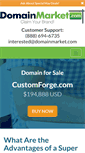 Mobile Screenshot of customforge.com